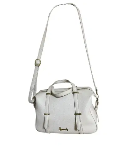 Harrods 미니 보스턴형 핸드백 숄더백 2WAY 화이트