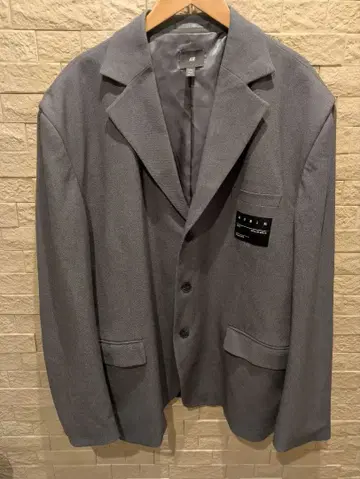 H&M 그레이 테일러드 자켓 EUR XL