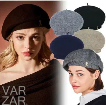 VARZAR 심플 베레모 블랙