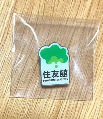 간사이 만박 스미토모관 핀 배지