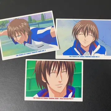테니스의 왕자님 테니프리 카드 트레이딩 카드 후지 슈스케 3장 세트