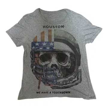 y2k 헤이세이 그런지 해골 스컬 티셔츠 grey