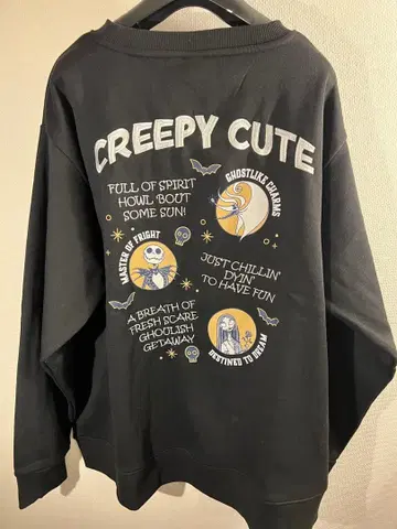 새상품 디즈니 나이트메어 비포 크리스마스 속기모 트레이닝복 남성용 5L