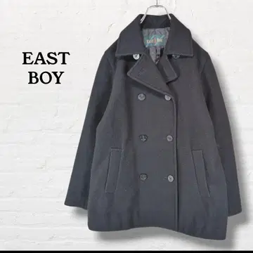 이스트 보이 피 코트 울 [9] 블랙