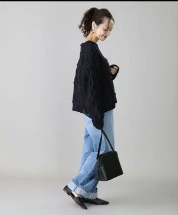 [ FREAK'S STORE ] 케이블 니트 (화이트)