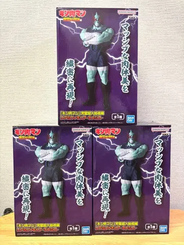 근육맨 완벽 초인 시조편 리얼 피규어 네메시스 3개 세트