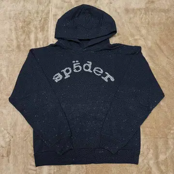 [ 미사용 새상품 ] Sp5der VVS 스파이더 스톤 후드티