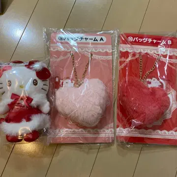 키티 제일복권 마스코트 백참