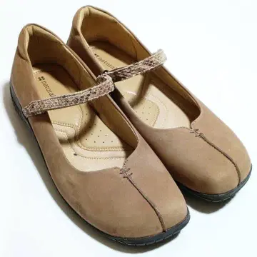 naturalizer 스트랩 플랫슈즈 브라운