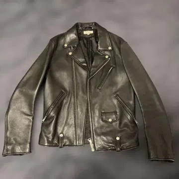 BEAUTY&YOUTH 더블 라이더스 가죽 자켓 블랙 L