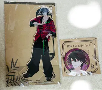 그라테 오오케 다이바 시즈마 캔뱃지 아크릴 스탠드