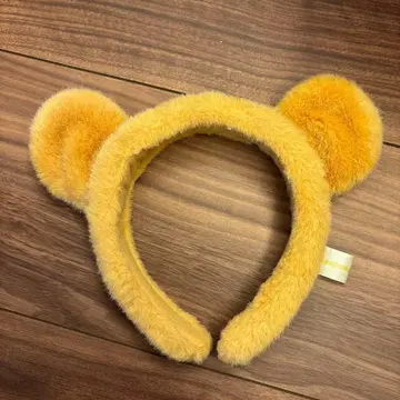 곰돌이 푸 베이지 머리띠 레어 귀 포함 디즈니 단종품 당시 물품