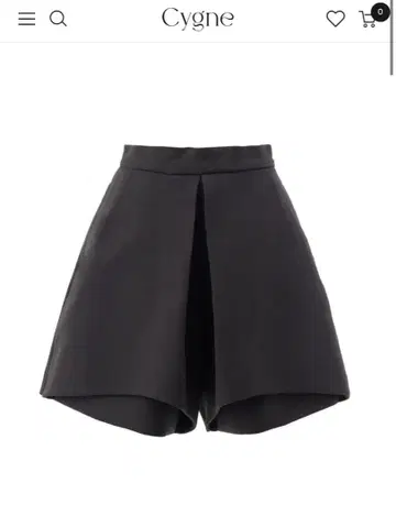 Cygne 플레어 숏팬츠 사이즈 0