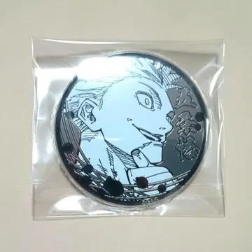 주술회전 실버 캔뱃지 고죠