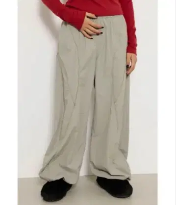 LAGUA GEM NYLON SWITCHING PANTS