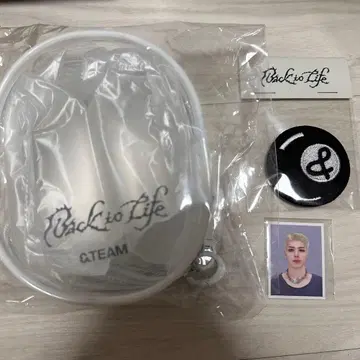 &TEAM 사전녹화 혜택 와펜 배지 MAKI 마키 파우치