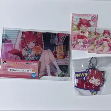 아카미 카루비 제일복권 F상 아크릴 스탠드 스티커 러버 참