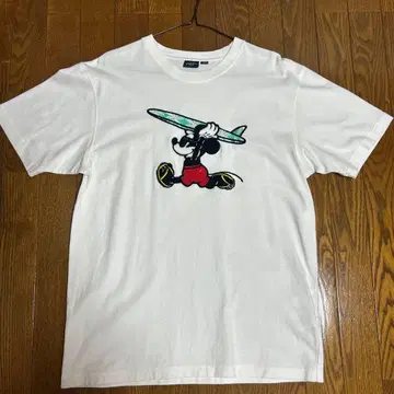 미키마우스 T셔츠 L 사이즈 화이트