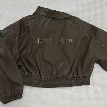 matin kim 블루종 자켓