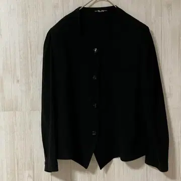 노카라 자켓 [ L ] 블랙 포멀 관혼상제 어깨 패드 포함 상복