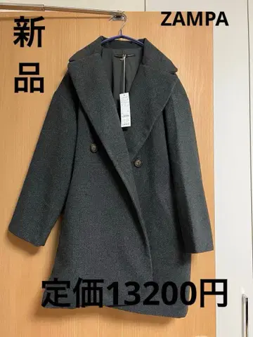 ZAMPA 빅 칼라 더블 자켓