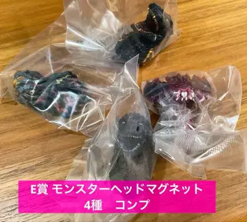 제일복권 고질라 -거친 야수- E상 헤드 마그넷 4종 컴프