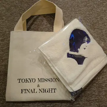 지영 팬미팅 핸드 타월&에코백 세트