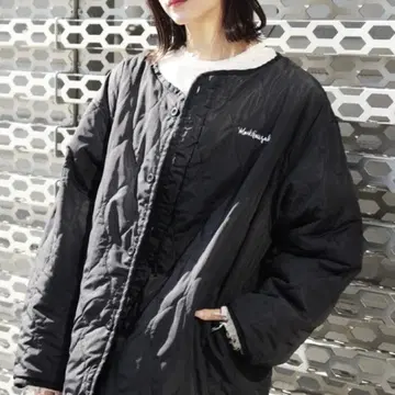 mark Gonzales 퀼팅 자켓 리버서블