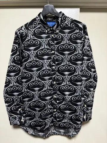 Disney 토이스토리 리틀그린맨 올 패턴 긴팔 셔츠