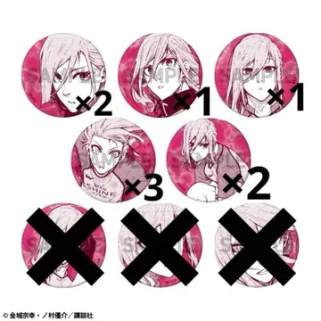 블루 록 치기리 효마 최애 캐릭터 배지 낱개 판매