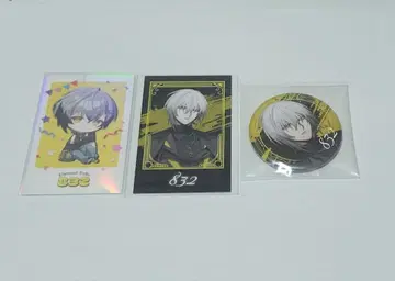 EL6 832 폴라로이드풍 트레이딩 카드 2장 캔뱃지 1개 세트