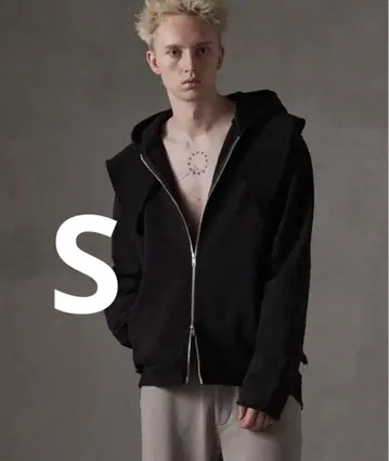 GRANCY 헤비 웨이트 레이어 디자인 풀 지퍼 후디