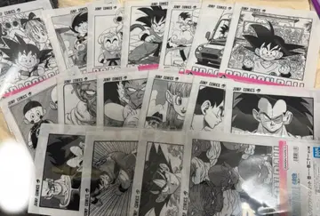 제일복권 드래곤볼 G상 코믹스 클리어 파일 세트 19종 세미 컴프