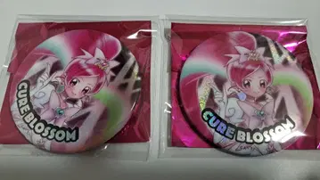 전 프리큐어 LIVE 큐어 블라썸 캔뱃지 2개 세트