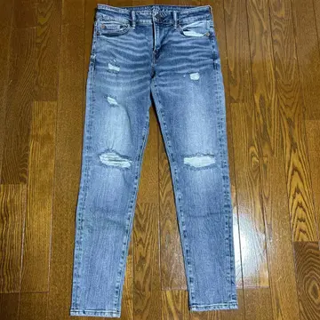 AMERICAN EAGLE 스키니 데님 라이트 블루