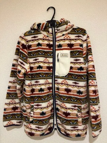 LOGOS 보아 자켓 네이티브 무늬 XL