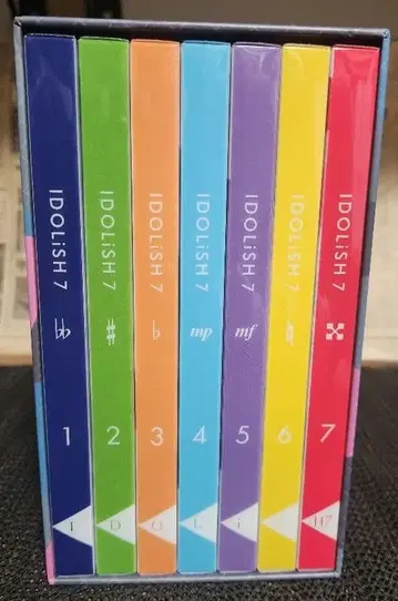 새상품급 아이들리시 세븐 전 7권 + 애니메이트 특전 전권 DVDBOX