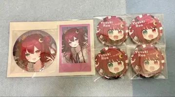 니지산지 유메츠키 로아 캔뱃지 생일 쁘띠 캔