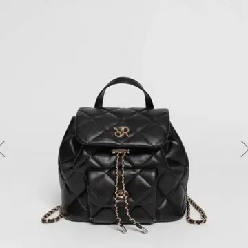 randa 란다 퀼팅 디자인 백팩 백 블랙 2025 aw