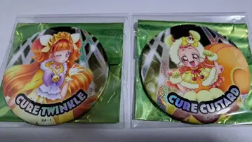 전 프리큐어 LIVE 큐어 커스터드 큐어 트윙클 캔뱃지