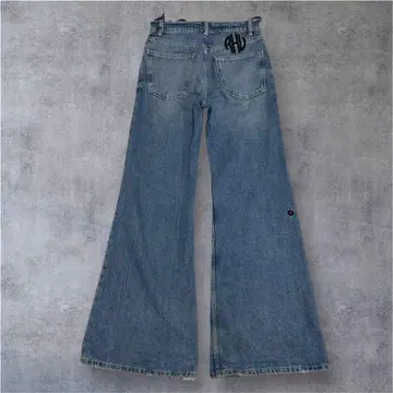 ZARA RHUIGI 배기 플레어 데님 남성용 M~L 상당