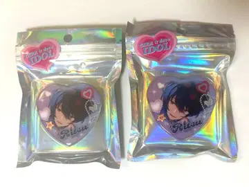 앙스타 GIRA 데코 하트 캔뱃지 사쿠마 리츠