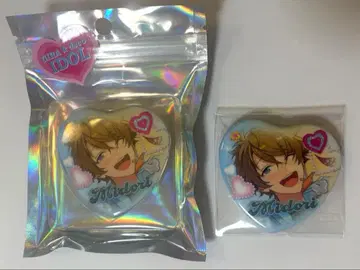 앙스타 GIRA 데코 하트 캔뱃지 타카미네 미도리