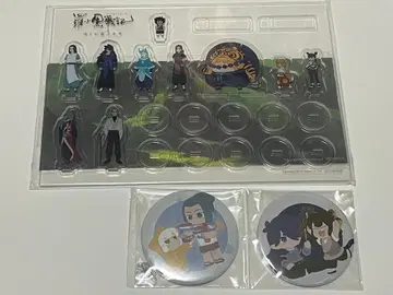 라오허전기 미니미니 아크릴 스탠드 세트 / 신작 캔뱃지 2개 세트