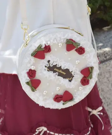 axes femme Anniversary 로즈 케이크 모티브 백