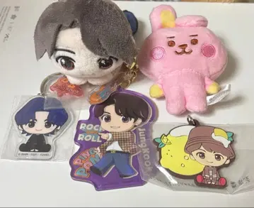 tinytan BT21 정국 COOKY 키링 봉제 인형