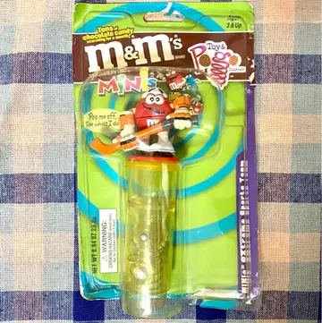 m&m's 미니 토이 디스펜서 하키 빈티지 헤이세이 레트로 당시물