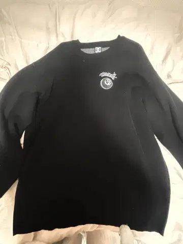 DCSHOECOUSA 블랙 니트 맨투맨 M