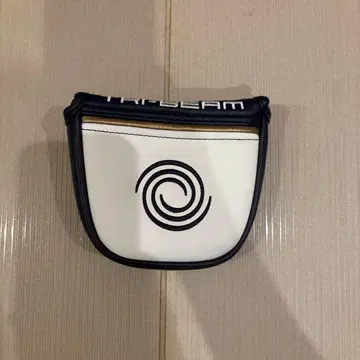 ODYSSEY 퍼터용 골프헤드커버 화이트/네이비