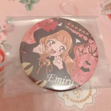 HUG! 프리큐어 캔뱃지 아이사키 에밀 큐어 마셰리 할로윈